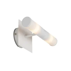 Moderne badkamer wandlamp wit IP44 2-lichts - Bath