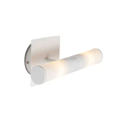 Moderne badkamer wandlamp wit IP44 2-lichts - Bath