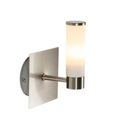 Moderne badkamer wandlamp staal IP44 - Bath