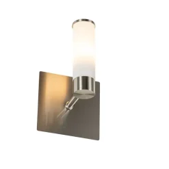 Moderne badkamer wandlamp staal IP44 - Bath