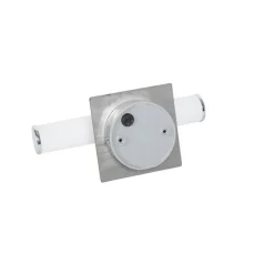 Moderne badkamer wandlamp staal IP44 2-lichts - Bath