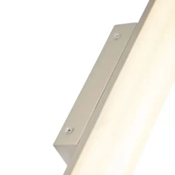 Moderne badkamer wandlamp staal 62 cm IP44 - Cascada