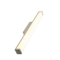 Moderne badkamer wandlamp staal 62 cm IP44 - Cascada