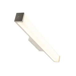 Moderne badkamer wandlamp staal 62 cm IP44 - Cascada