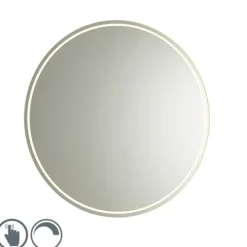 Moderne badkamerspiegel 80 cm incl. LED en touch dimmer - Sebas