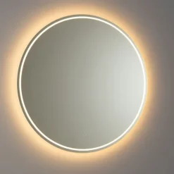 Moderne badkamerspiegel 80 cm incl. LED en touch dimmer - Sebas