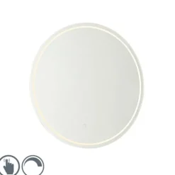 Moderne badkamerspiegel 60 cm incl. LED en touch dimmer - Sebas
