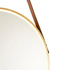 Moderne badkamerspiegel goud incl. LED en touch dimmer - Pien