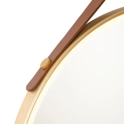 Moderne badkamerspiegel goud incl. LED en touch dimmer - Pien