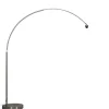 Moderne booglamp staal XL verstelbaar zonder kap