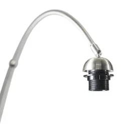 Moderne booglamp staal XL verstelbaar zonder kap