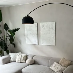 Moderne booglamp zwart - XXL