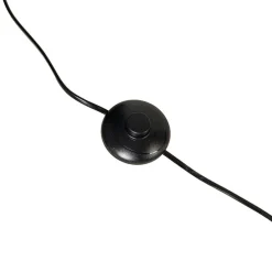 Moderne booglamp zwart met goud - Arc Basic