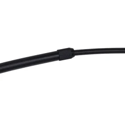 Moderne booglamp zwart met wit verstelbaar - XXL