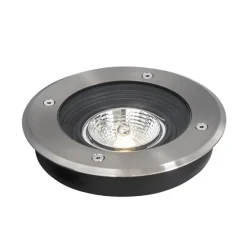 Moderne buiten grondspot staal AR70 verstelbaar IP65 - Delux