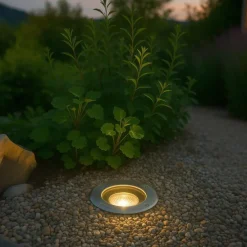 Moderne buiten grondspot staal verstelbaar IP65 - Delux