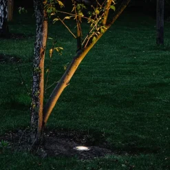 Moderne buiten grondspot staal verstelbaar IP65 - Delux