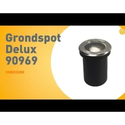 Moderne buiten grondspot staal verstelbaar IP65 - Delux
