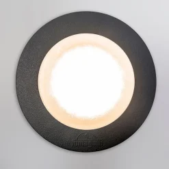 Moderne buiten grondspot zwart incl. LED IP67 - Ceci