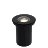 Moderne buiten grondspot zwart 35 mm verstelbaar IP65 - Delux