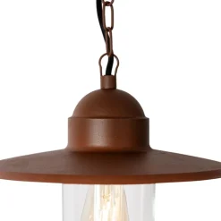 Moderne buiten hanglamp roestbruin IP44 - Kansas