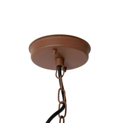 Moderne buiten hanglamp roestbruin IP44 - Kansas