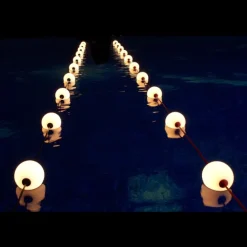 Moderne buiten lichtsnoer 16M incl. LED 28-lichts - Malai