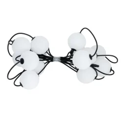 Moderne buiten lichtsnoer 16M incl. LED 28-lichts - Malai