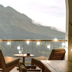 Moderne buiten lichtsnoer 8M incl. LED 14-lichts - Malai