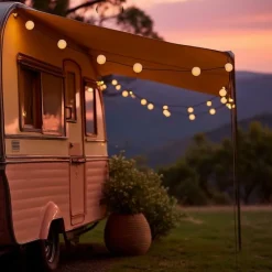 Moderne buiten lichtsnoer 8M incl. LED 14-lichts - Malai