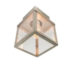 Moderne buiten plafondlamp staal - Rotterdam