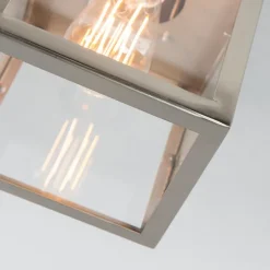 Moderne buiten plafondlamp staal - Rotterdam