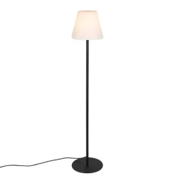 Moderne buiten vloerlamp zwart - Virginia