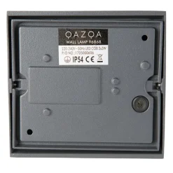 Moderne buiten wandlamp donkergrijs incl. LED 2-lichts IP54 - Mal