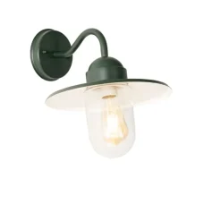 Moderne buiten wandlamp donkergroen IP44 - Kansas