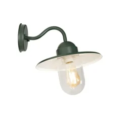 Moderne buiten wandlamp donkergroen IP44 - Kansas