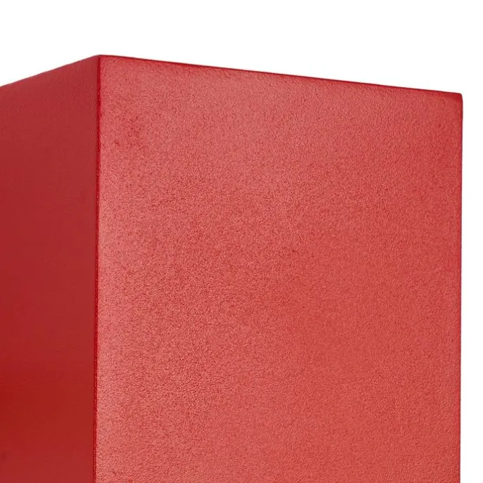 Moderne buiten wandlamp donker rood incl. LED IP54 - Edwin