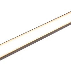 Moderne buiten wandlamp donkergrijs IP54 incl. LED - Jamal