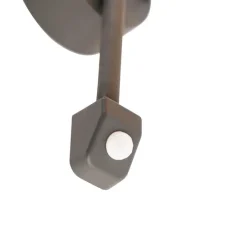 Moderne buiten wandlamp donkergrijs IP44 bewegingssensor - Herman