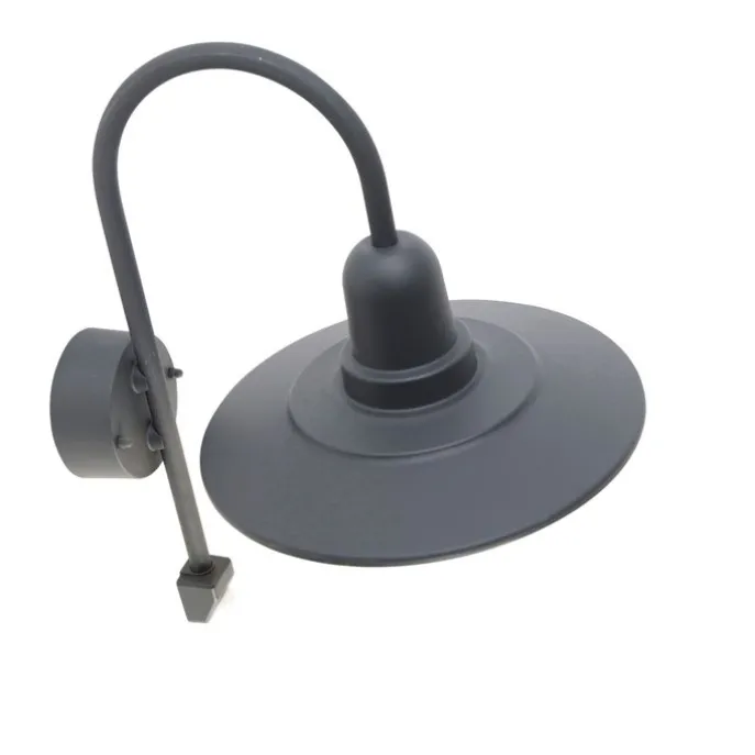 Moderne buiten wandlamp donkergrijs IP44 bewegingssensor - Herman