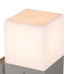 Moderne buiten wandlamp grijs IP44 - Denmark