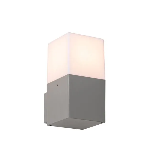 Moderne buiten wandlamp grijs IP44 - Denmark