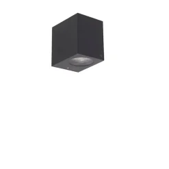 Moderne buiten wandlamp grijs van kunststof - Baleno