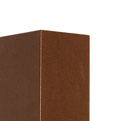 Moderne buiten wandlamp roestbruin kunststof 2-lichts - Baleno