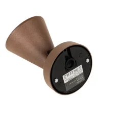 Moderne buiten wandlamp roestbruin IP44 verstelbaar - Ciara