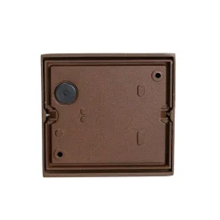 Moderne buiten wandlamp roestbruin incl. LED 2-lichts IP54 - Mal