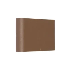 Moderne buiten wandlamp roestbruin 17,5 cm incl. LED IP65 - Batt