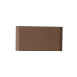 Moderne buiten wandlamp roestbruin 17,5 cm incl. LED IP65 - Batt