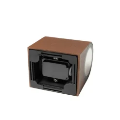 Moderne buiten wandlamp roestbruin kunststof ovaal - Baleno