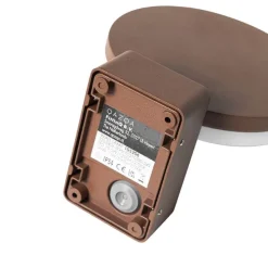 Moderne buiten wandlamp roestbruin incl. LED IP54 - Esmee